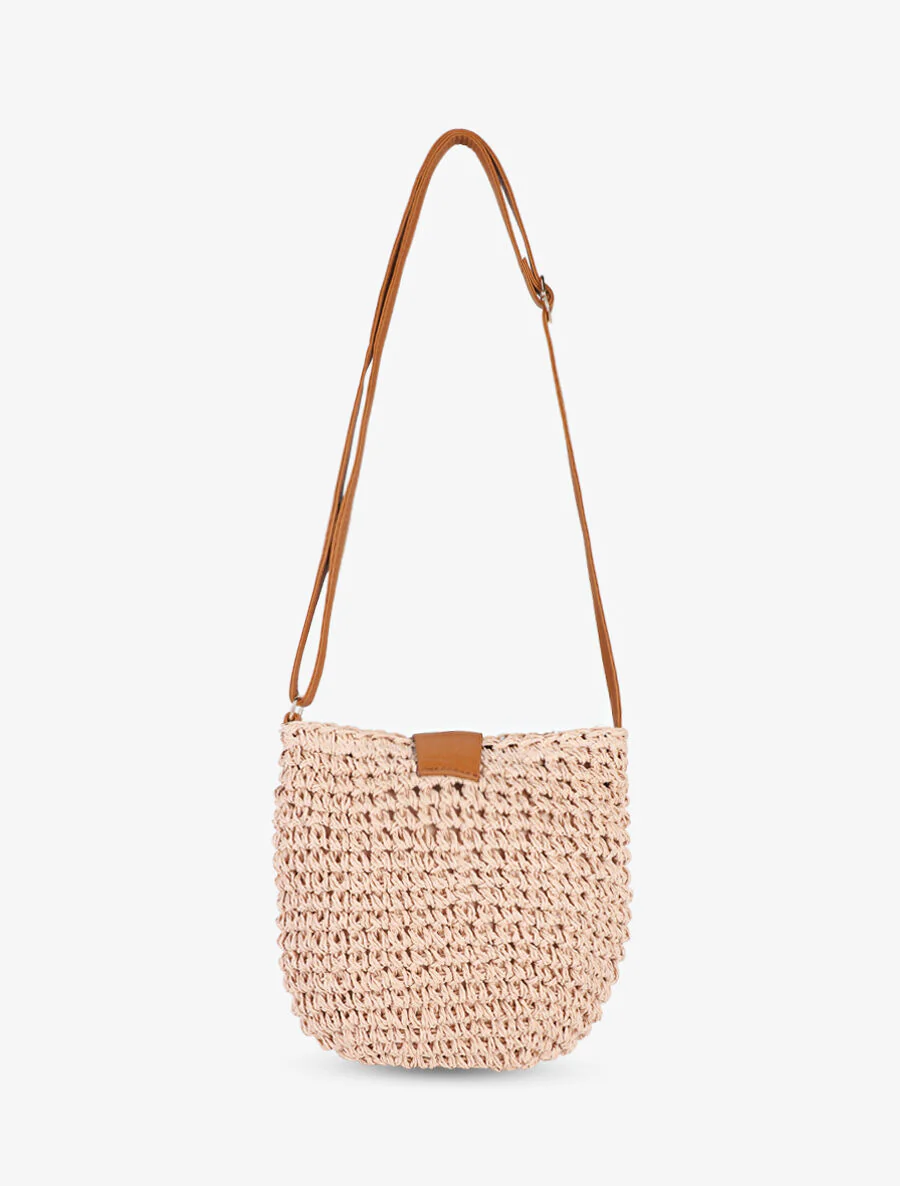 Sac bandoulière Delia - Rose - Image 2