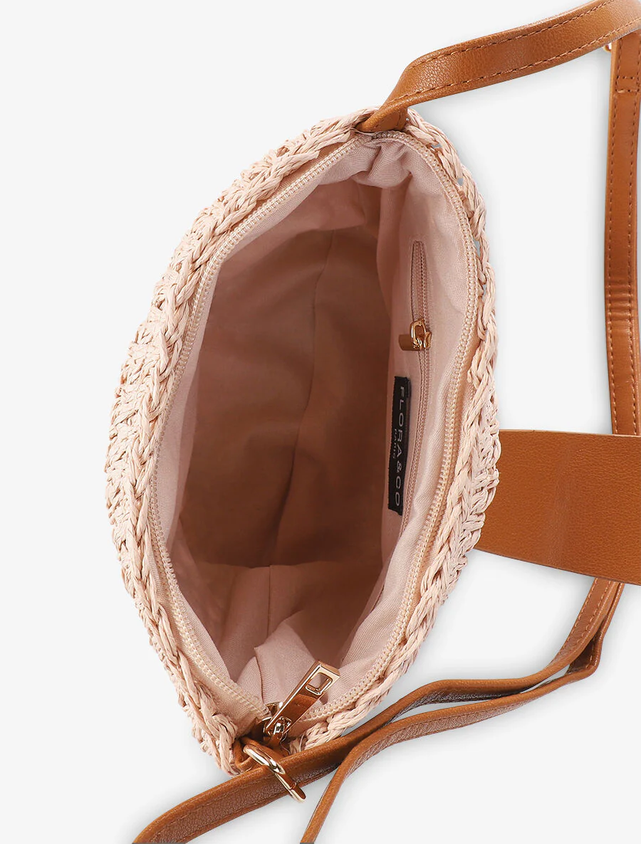 Sac bandoulière Delia - Rose - Image 4