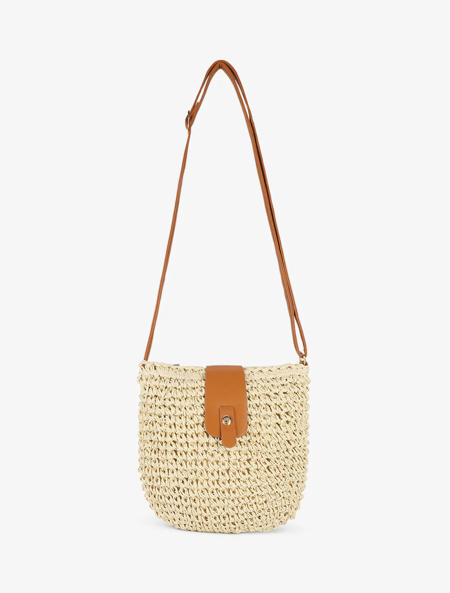 Sac bandoulière Delia - Beige