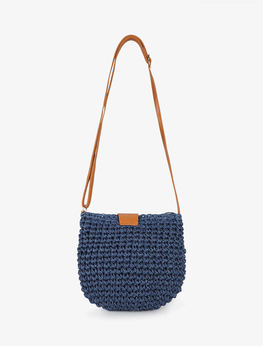 Sac bandoulière Delia - Marine - Image 2
