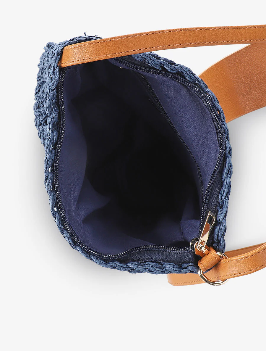 Sac bandoulière Delia - Marine - Image 4