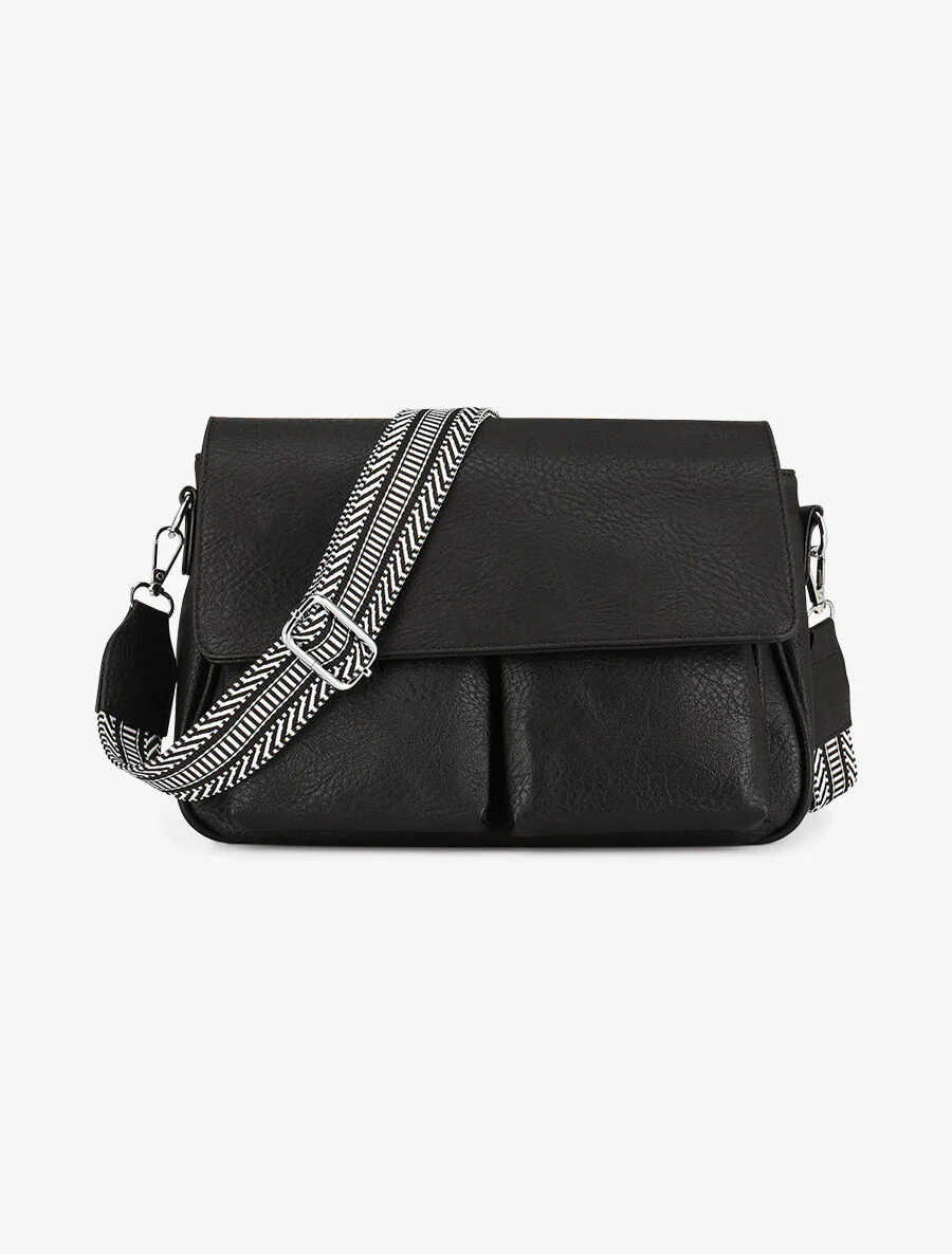 Sac bandoulière Diana - Noir