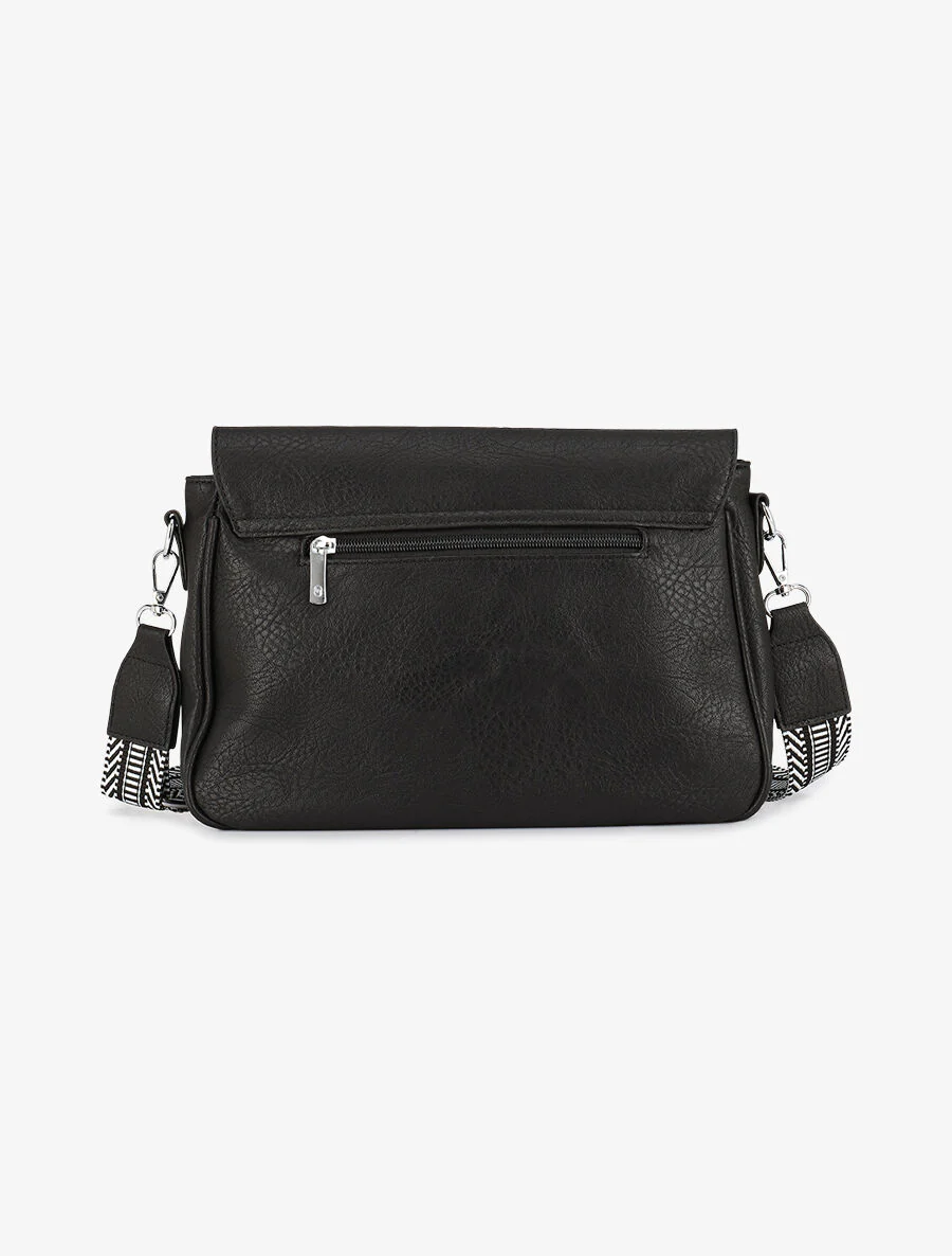 Sac bandoulière Diana - Noir - Image 2