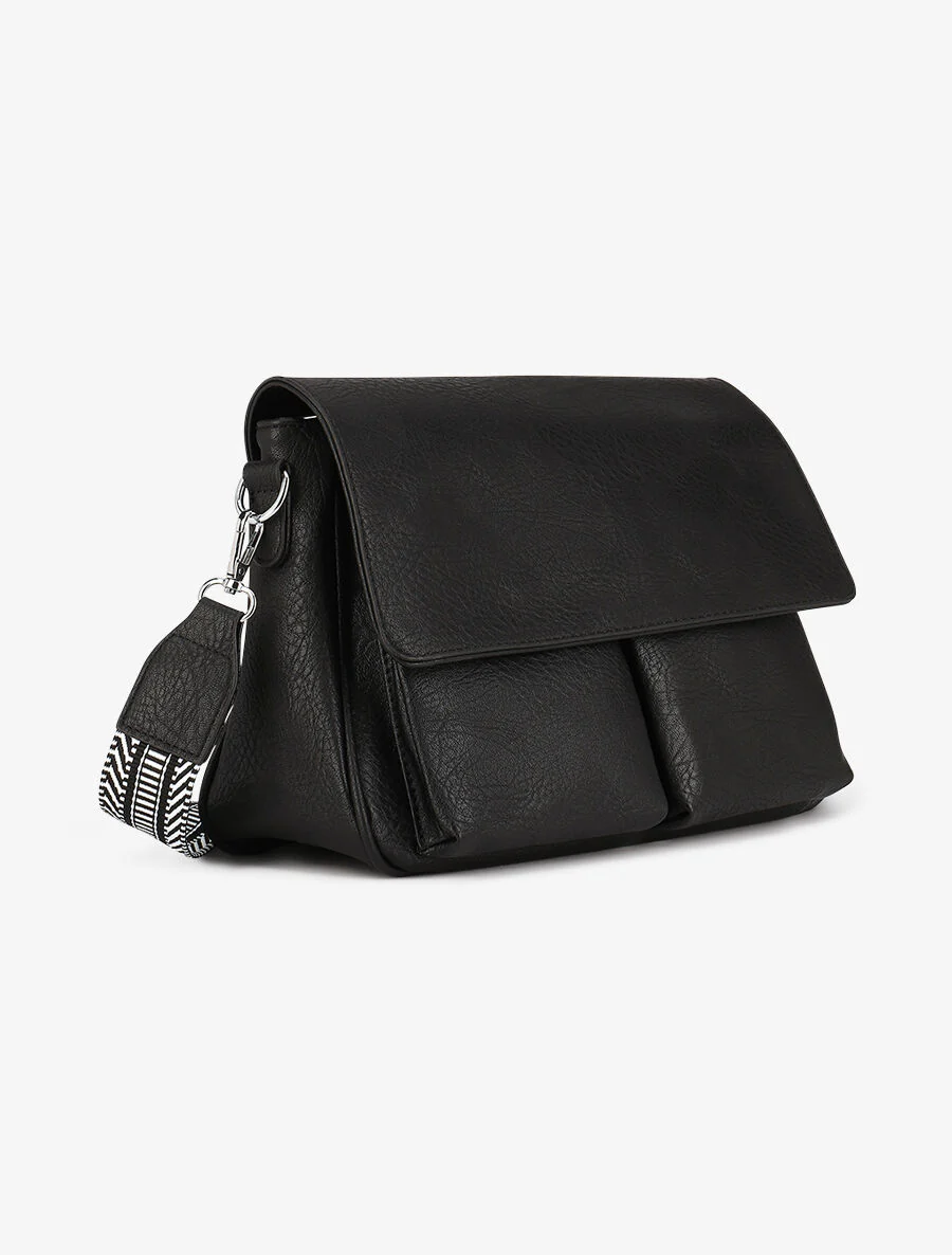 Sac bandoulière Diana - Noir - Image 3