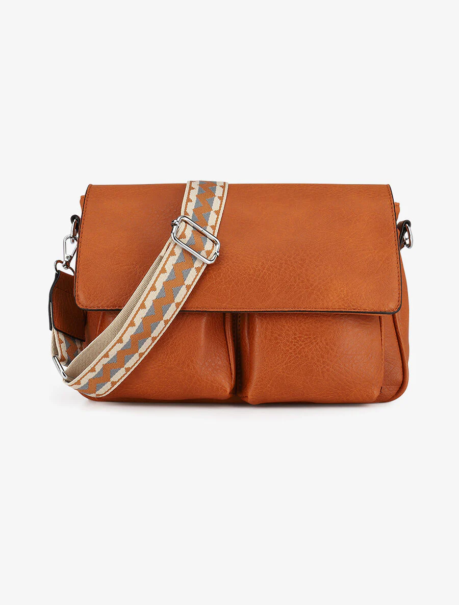 Sac bandoulière Diana - Camel