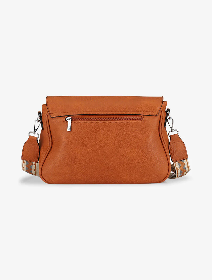 Sac bandoulière Diana - Camel - Image 2