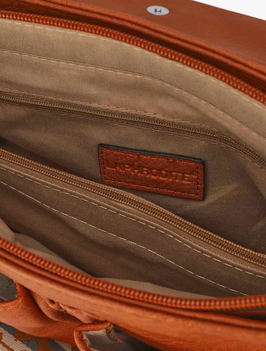 Sac bandoulière Diana - Camel - Image 4