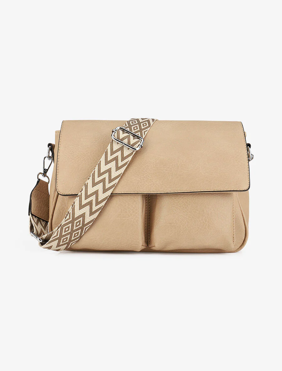 Sac bandoulière Diana - Taupe