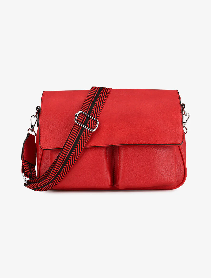 Sac bandoulière Diana - Rouge
