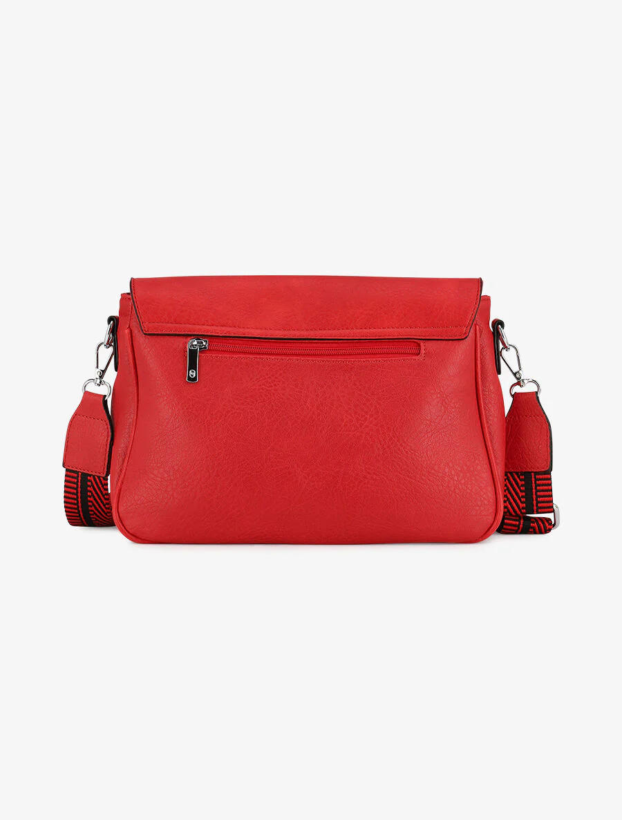 Sac bandoulière Diana - Rouge - Image 2