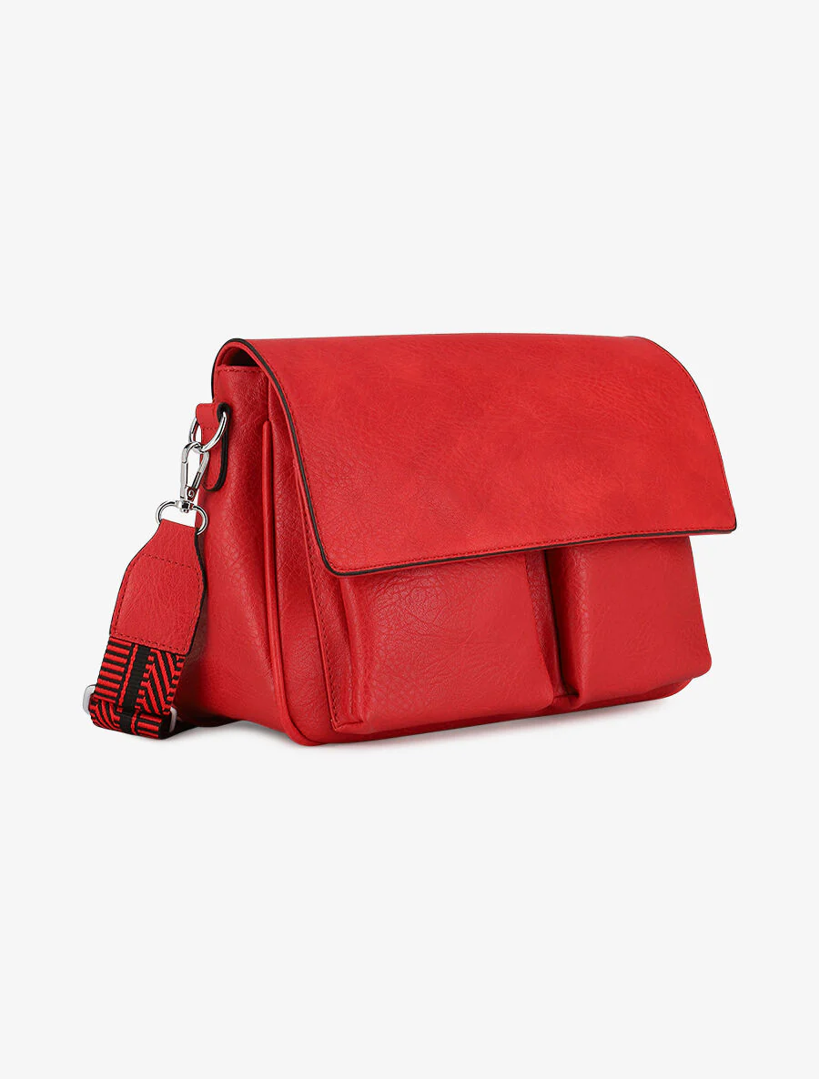 Sac bandoulière Diana - Rouge - Image 3