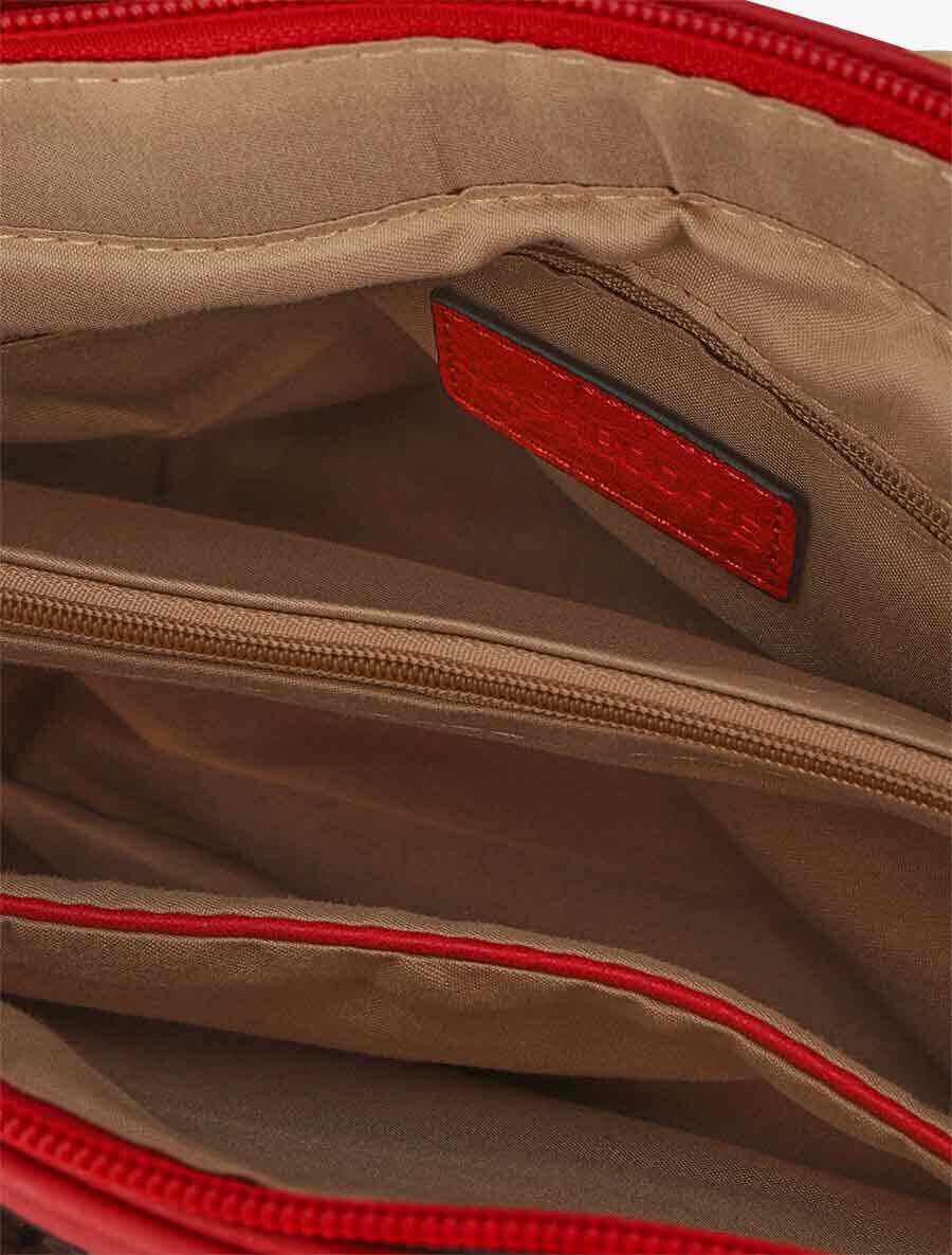 Sac bandoulière Diana - Rouge - Image 4