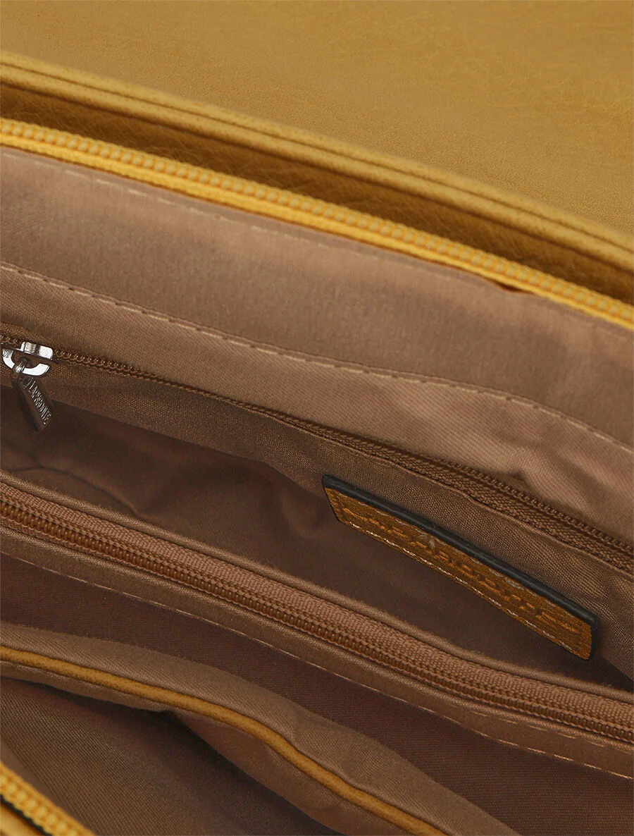 Sac bandoulière Diana - Jaune - Image 4
