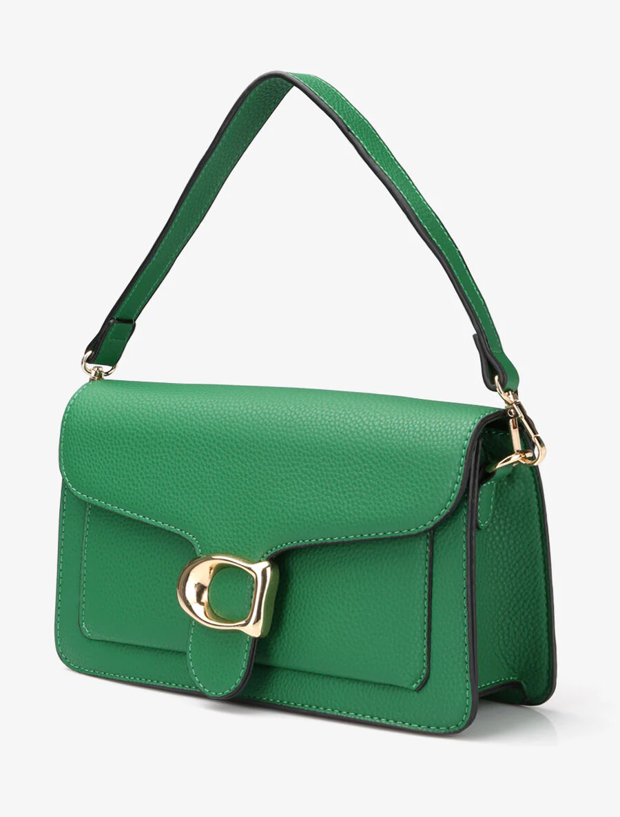 Sac bandoulière Dominique - Vert - Image 2