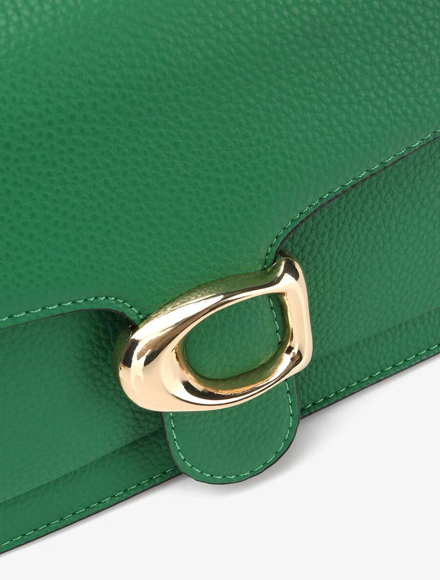 Sac bandoulière Dominique - Vert - Image 4