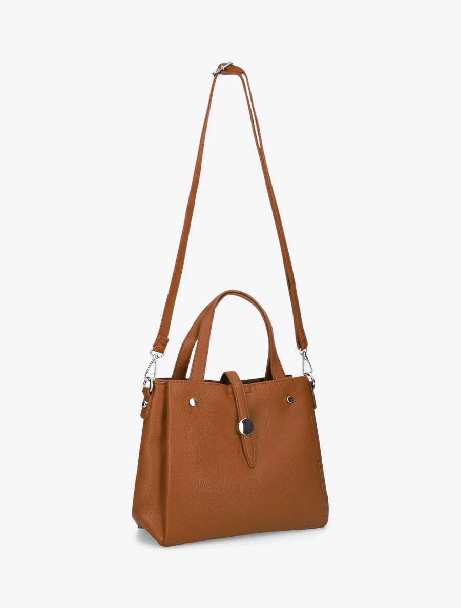 Sac bandoulière Erika - Camel - Image 3