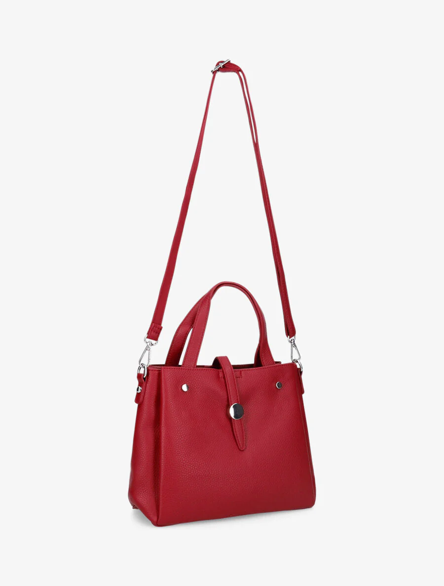Sac bandoulière Erika - Rouge - Image 3