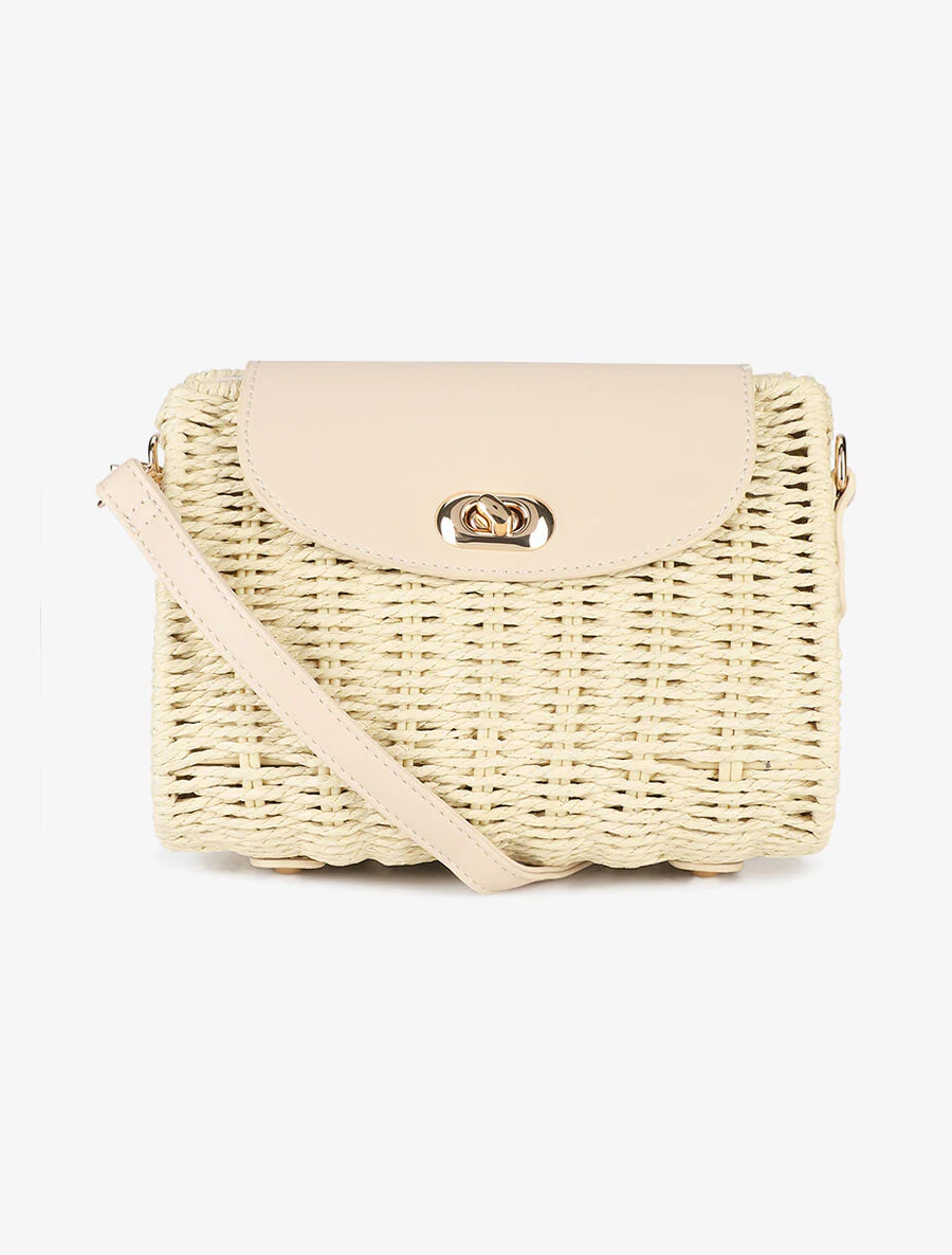 Sac bandoulière Felipa - Beige - Image 2