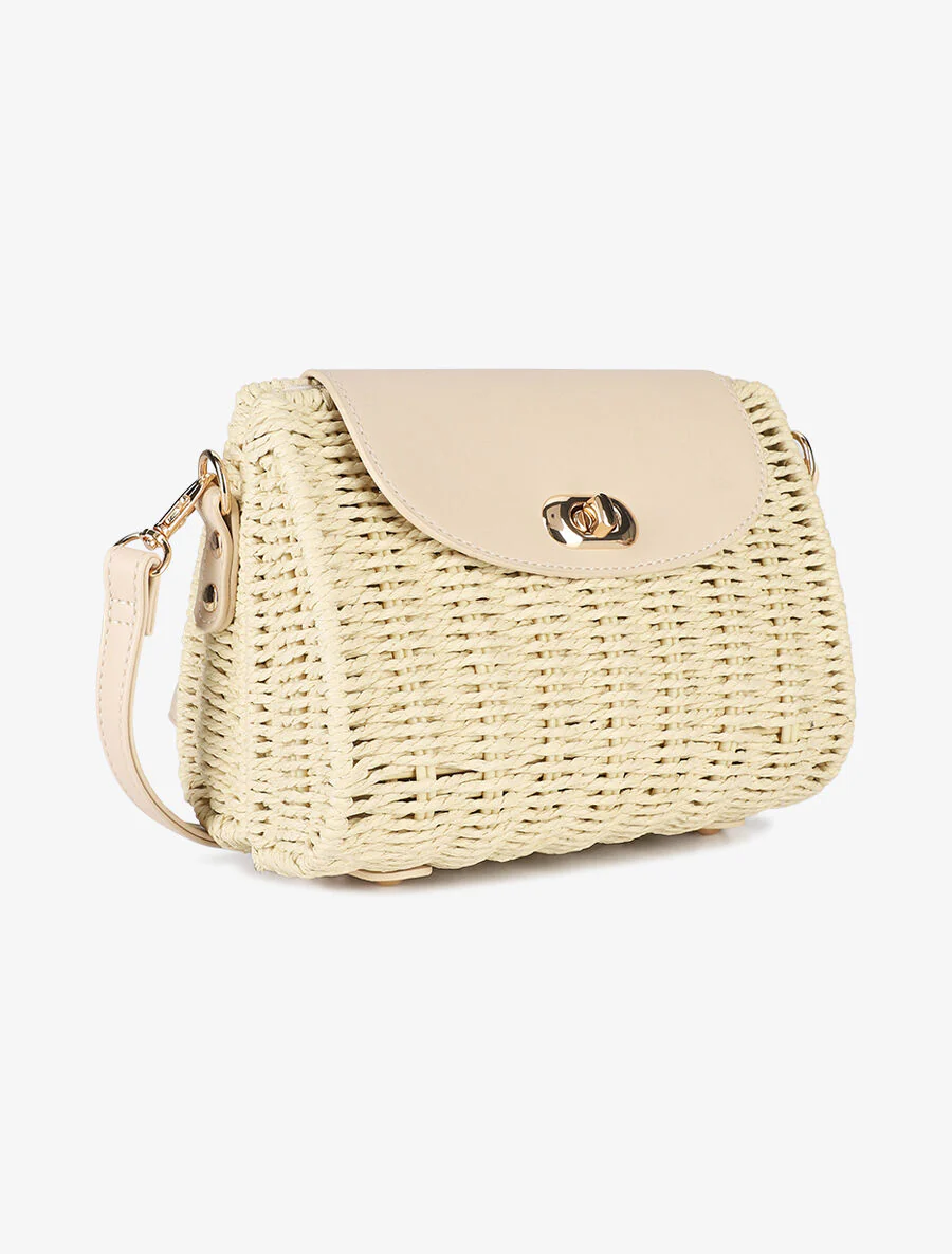 Sac bandoulière Felipa - Beige - Image 4