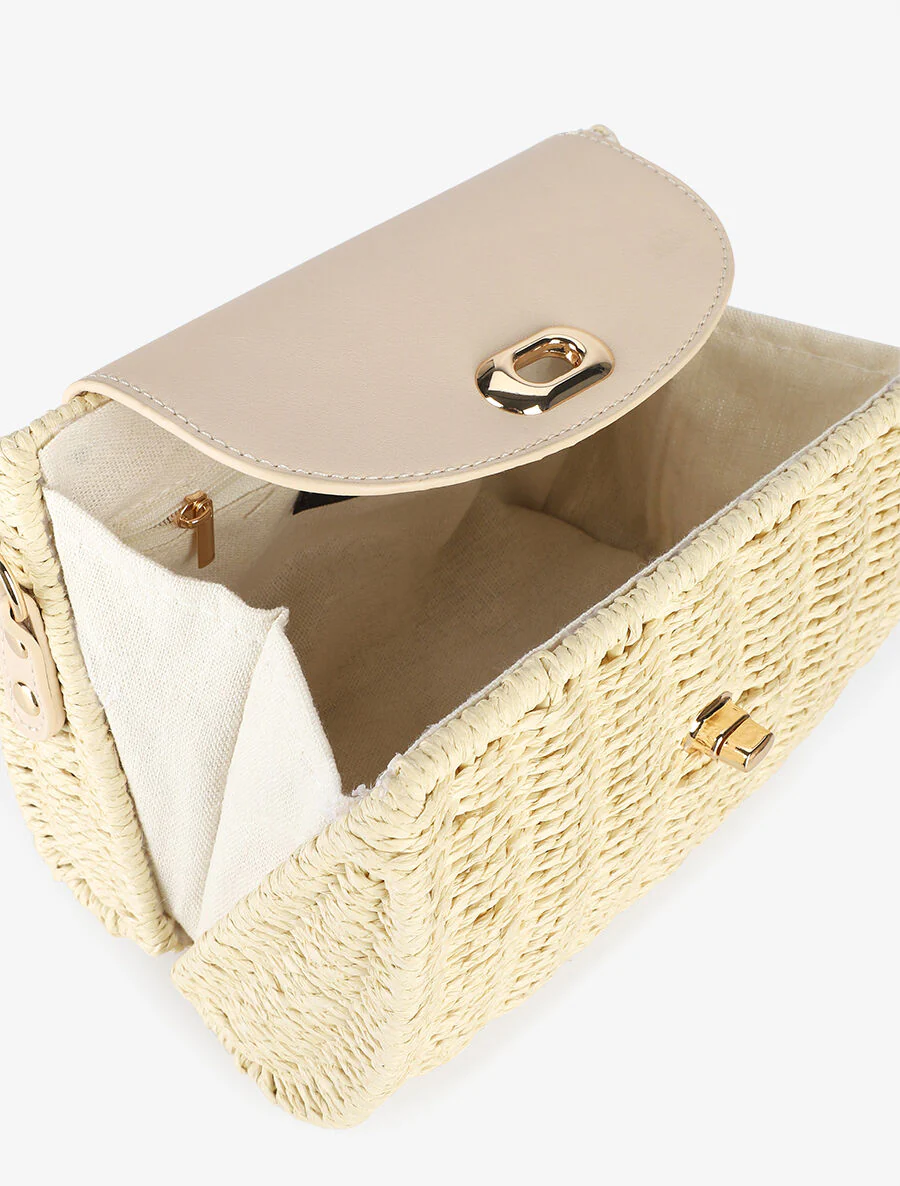 Sac bandoulière Felipa - Beige - Image 5