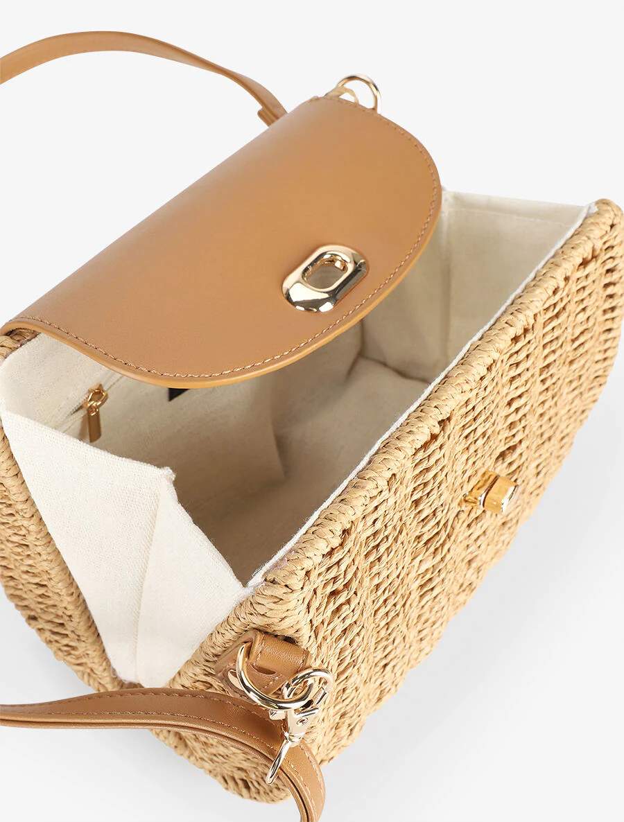 Sac bandoulière Felipa - Camel - Image 4