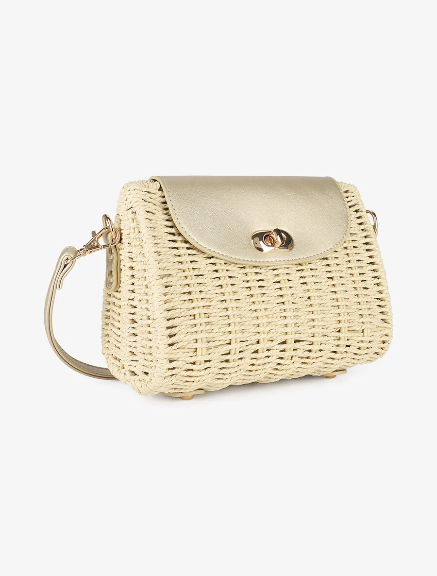 Sac bandoulière Felipa - Or - Image 3