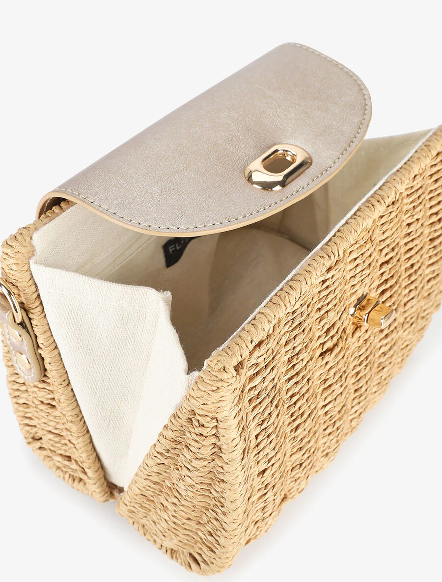Sac bandoulière Felipa - Taupe - Image 4