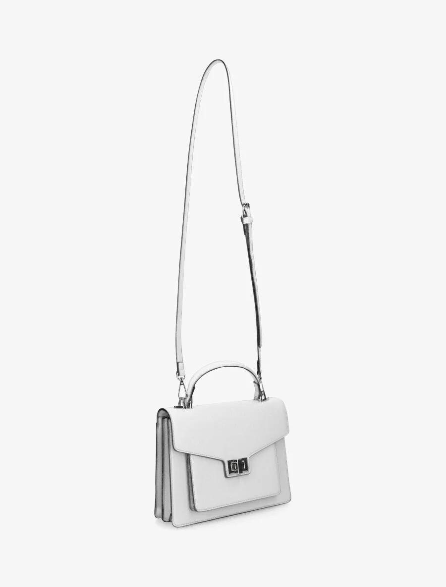 Sac bandoulière Gaëlle - Blanc - Image 3