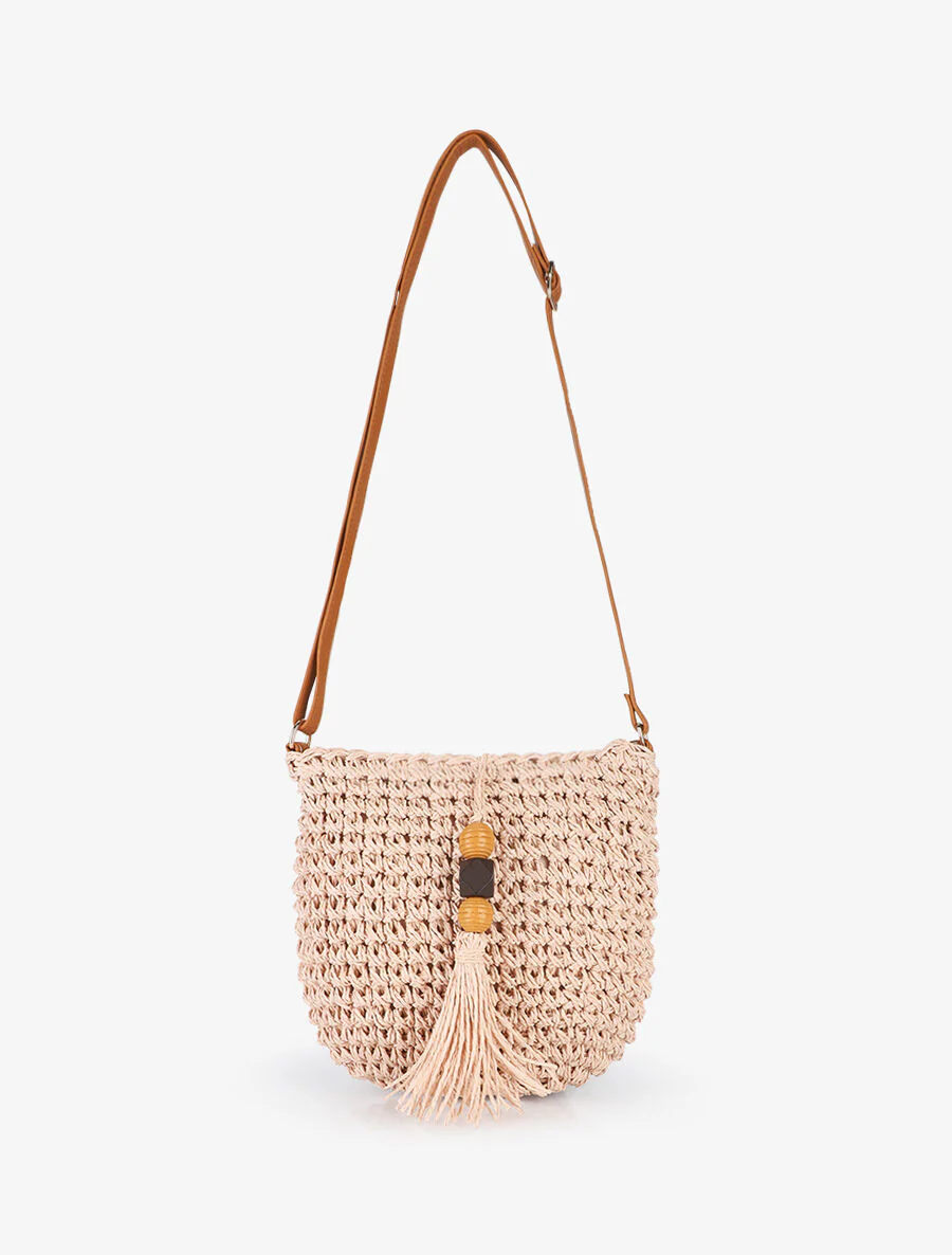 Sac bandoulière Hélène - Rose