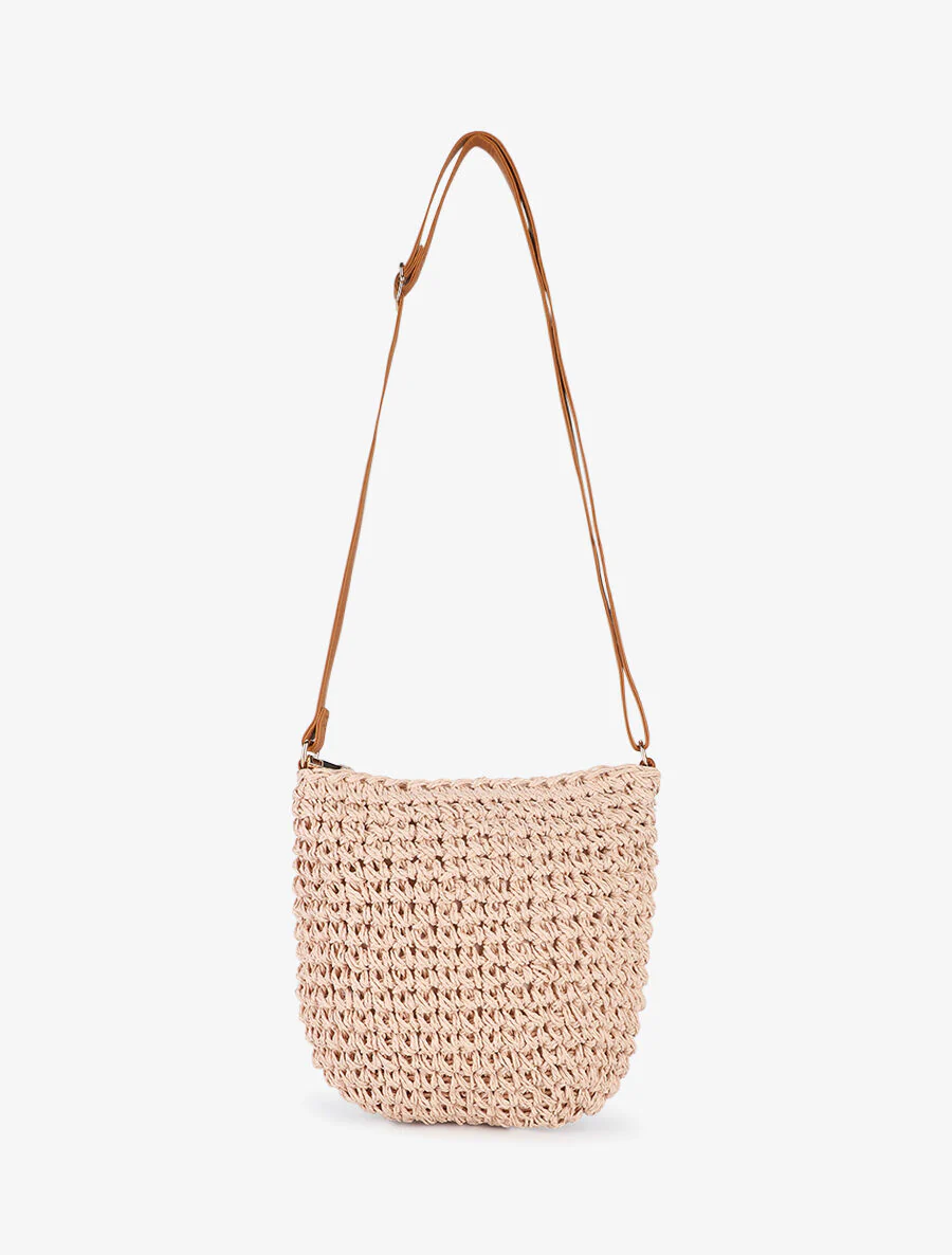 Sac bandoulière Hélène - Rose - Image 2