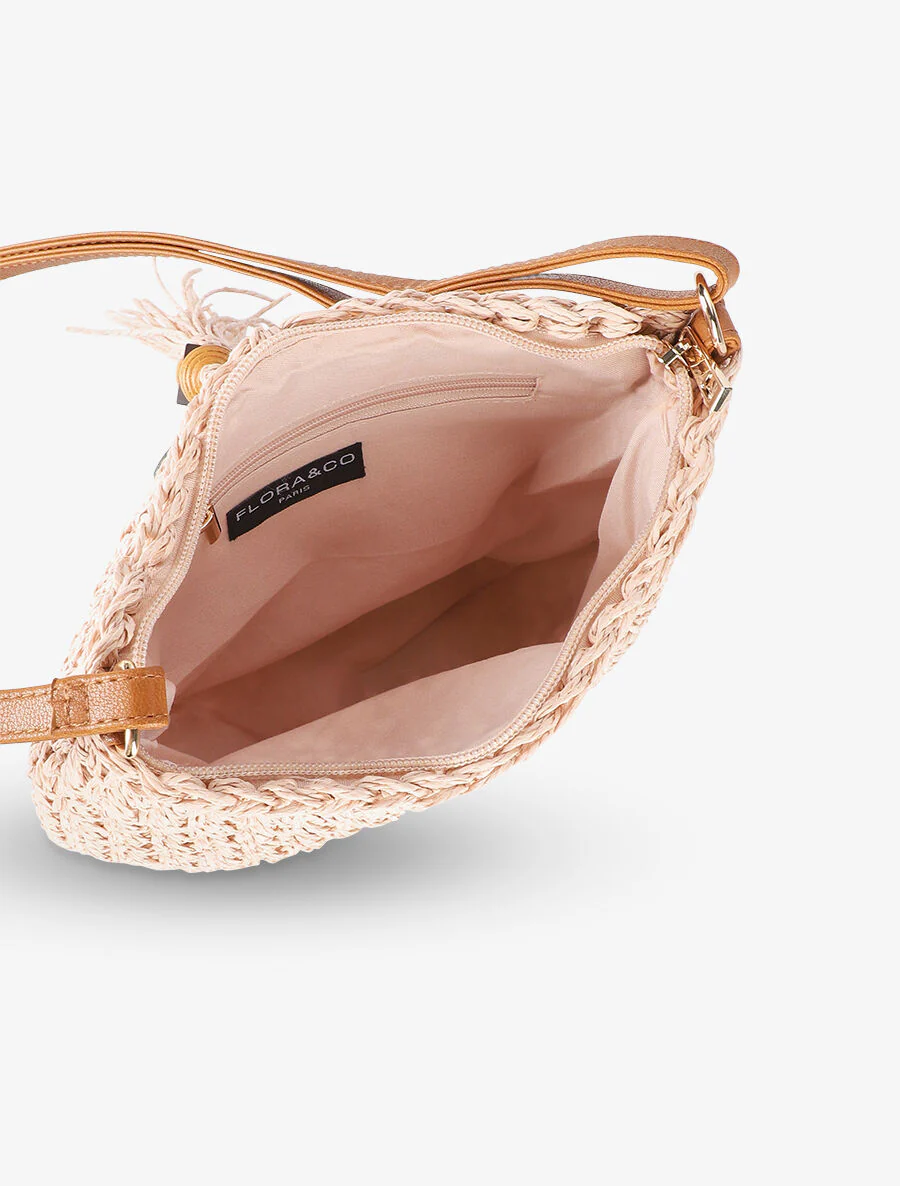 Sac bandoulière Hélène - Rose - Image 4