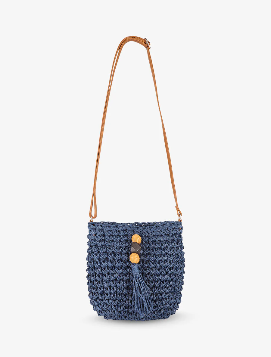 Sac bandoulière Hélène - Marine