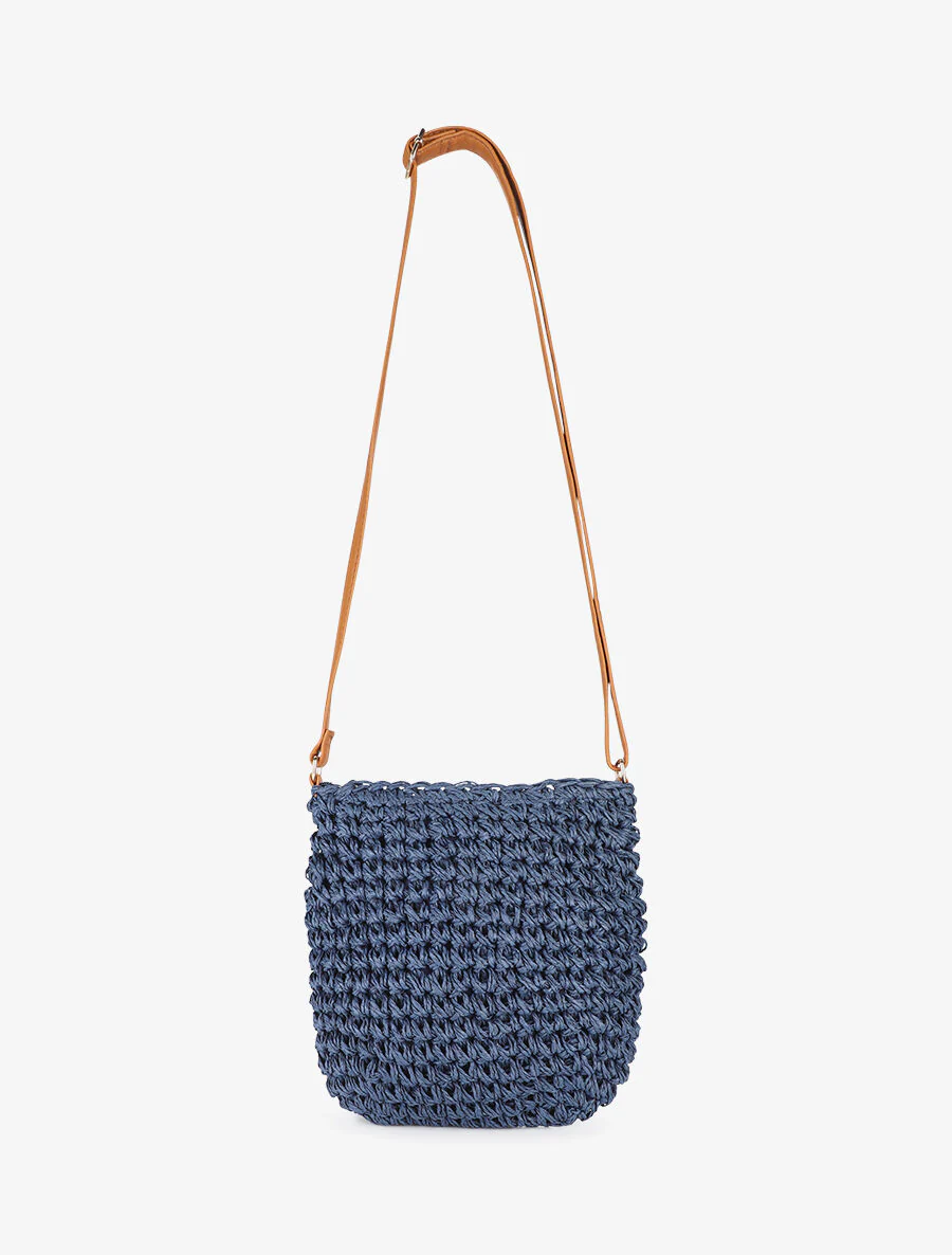 Sac bandoulière Hélène - Marine - Image 2