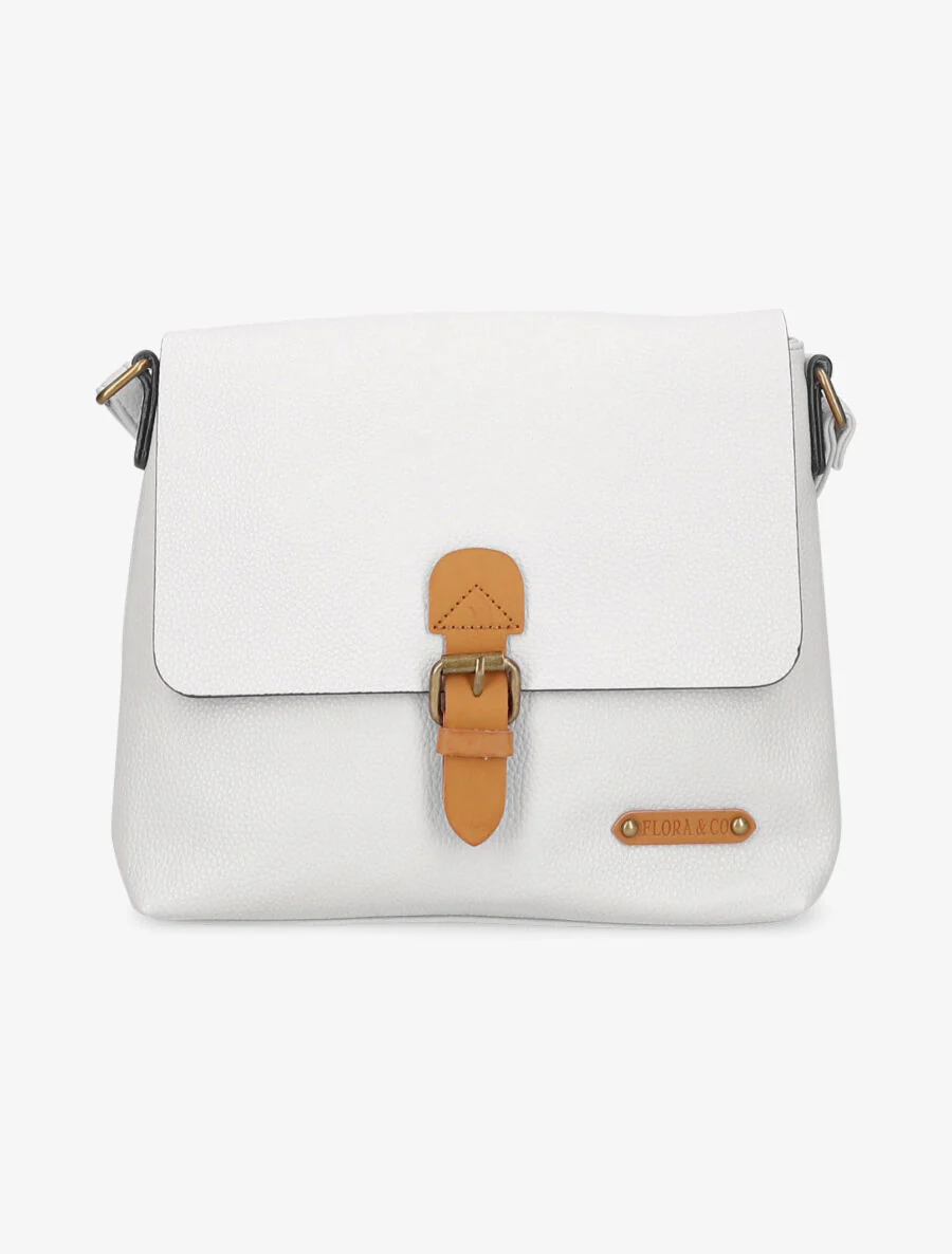 Sac bandoulière Ilyanna - Blanc