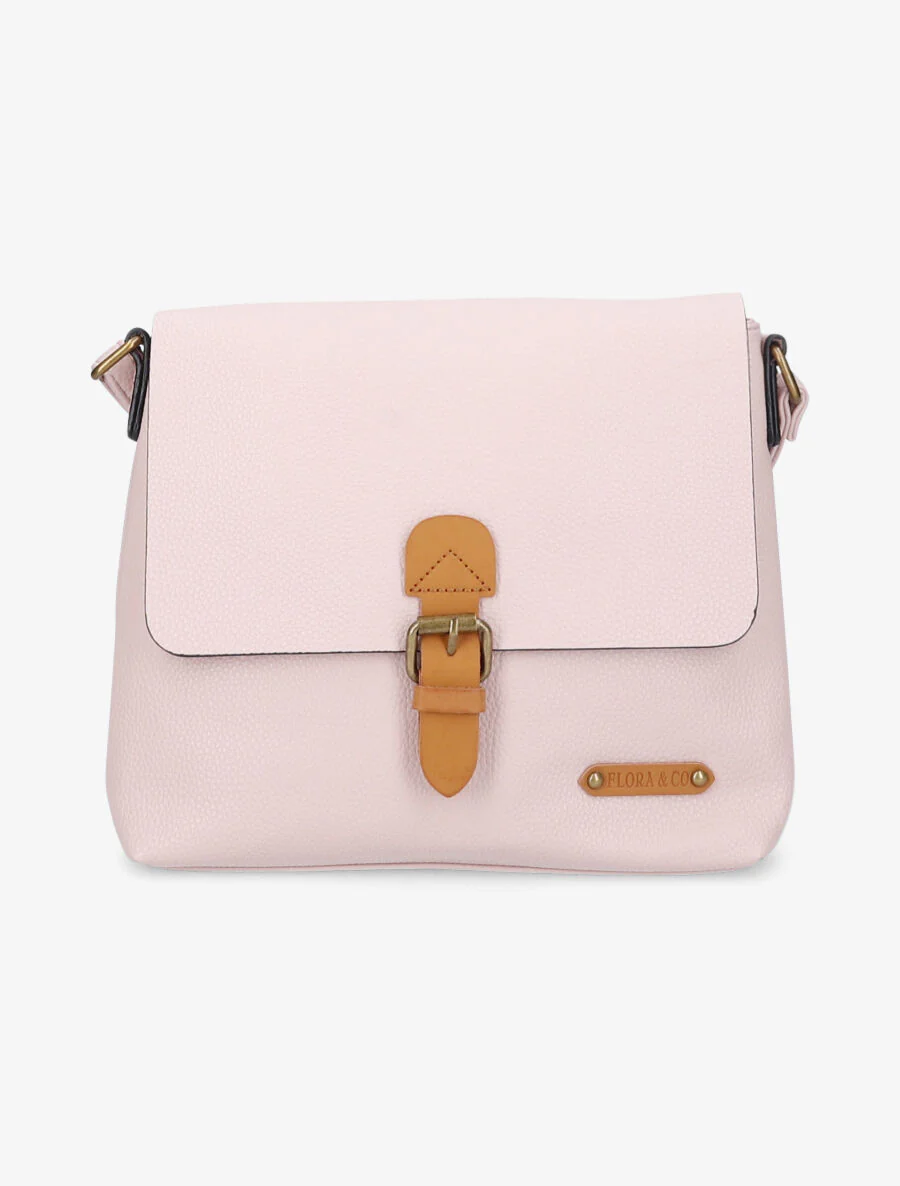 Sac bandoulière Ilyanna - Rose