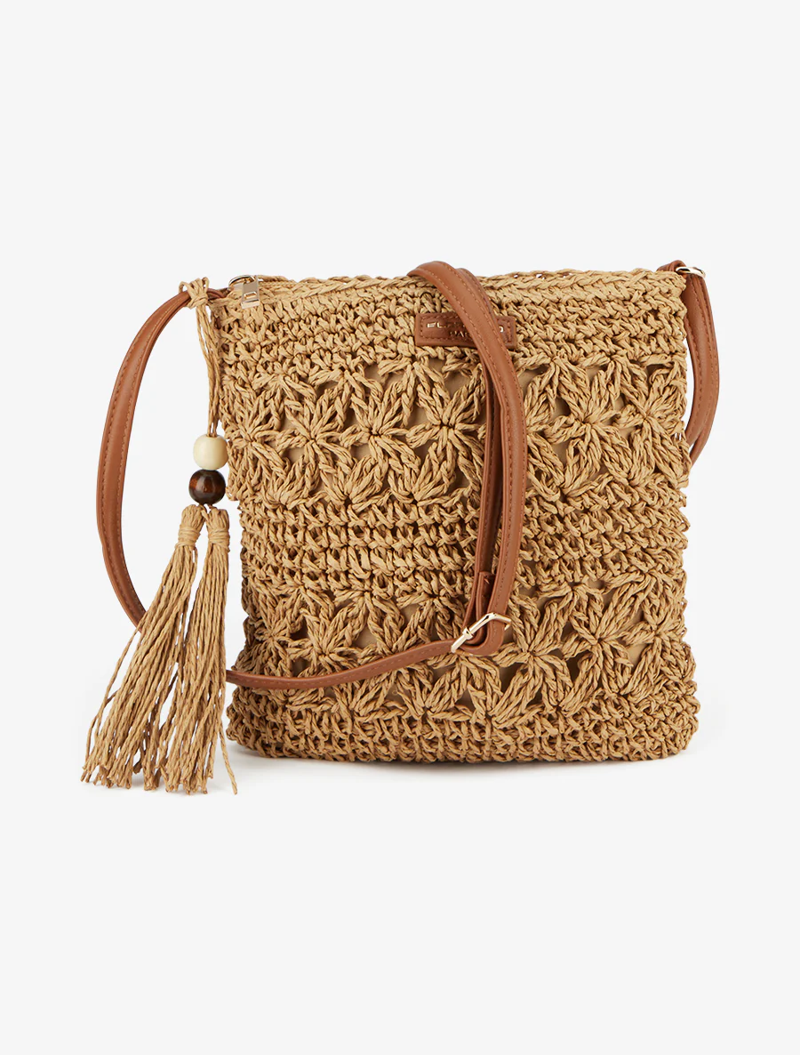 Sac bandoulière Joanie - Taupe