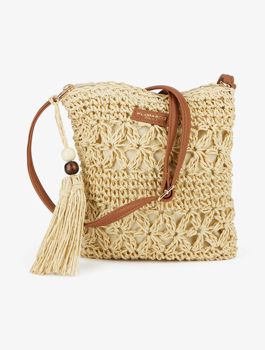Sac bandoulière Joanie - Beige
