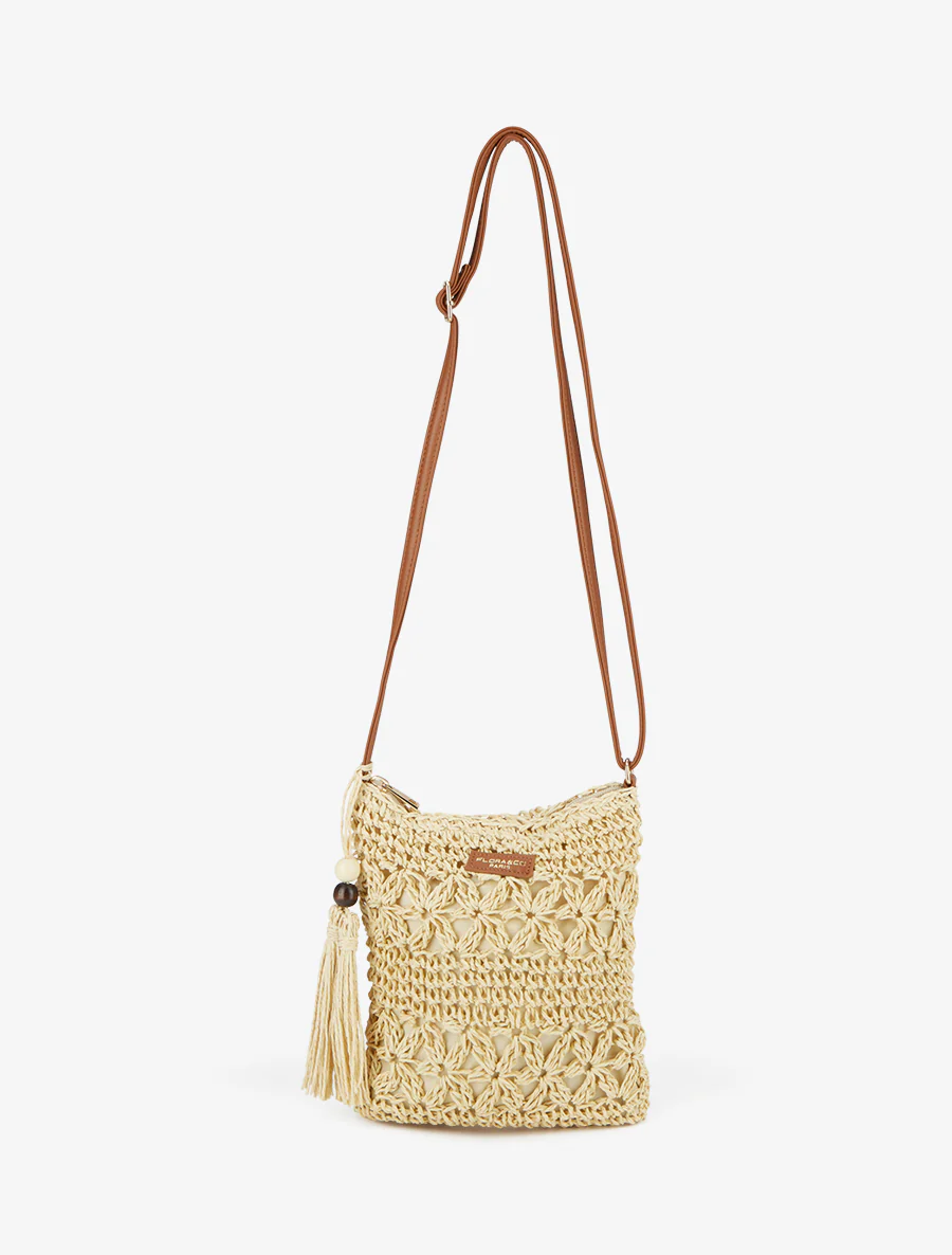 Sac bandoulière Joanie - Beige - Image 3
