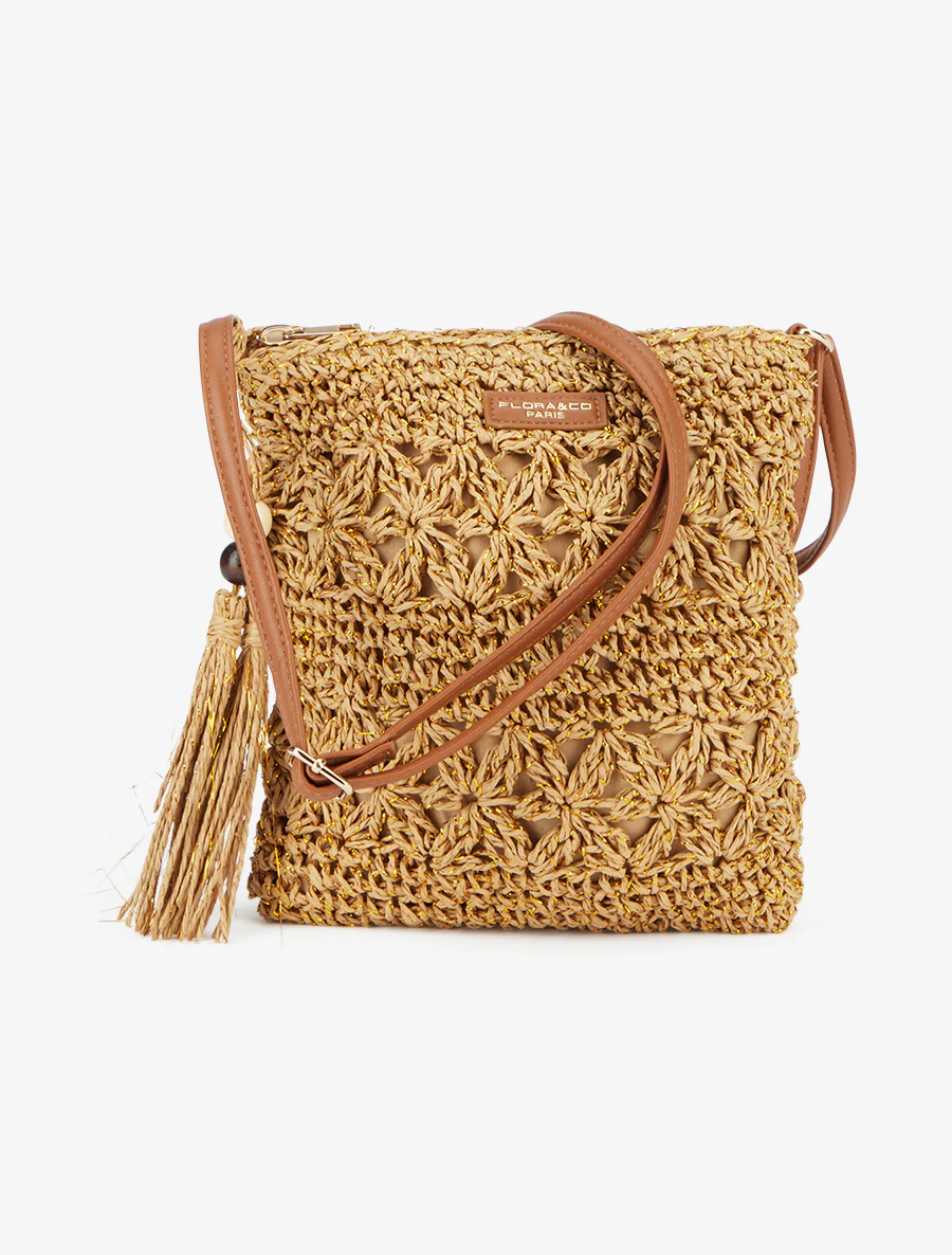 Sac bandoulière Joanie - Taupe