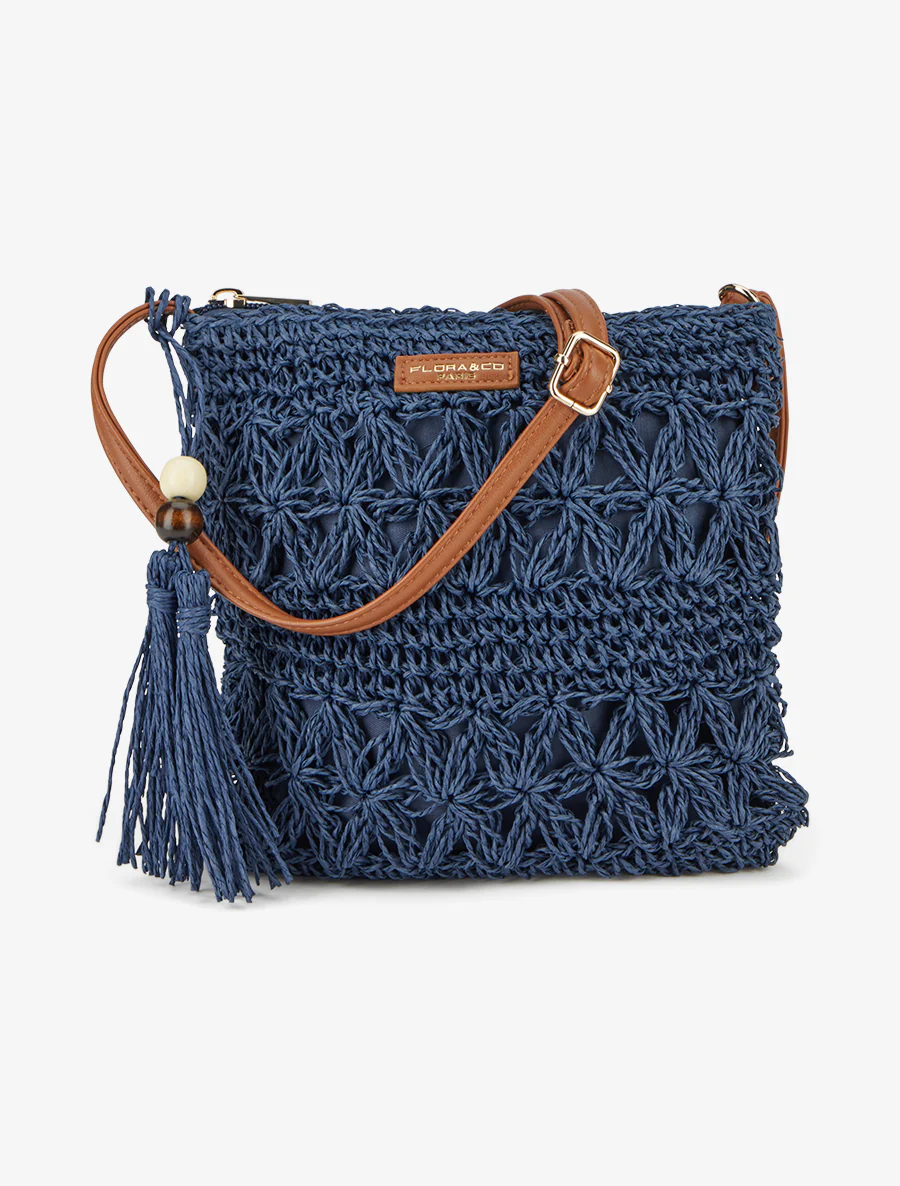 Sac bandoulière Joanie - Marine