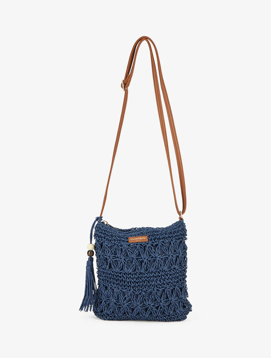 Sac bandoulière Joanie - Marine - Image 3