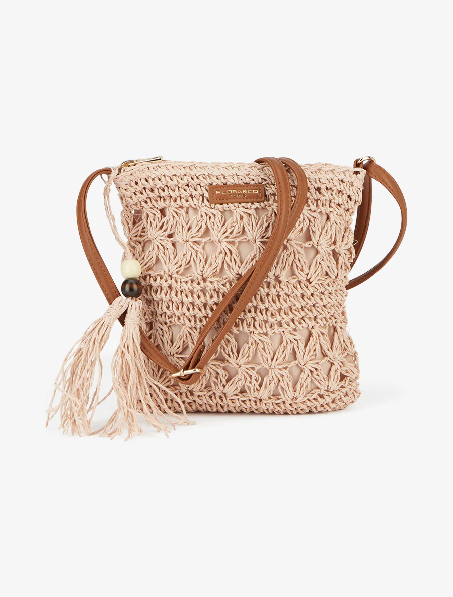 Sac bandoulière Joanie - Rose