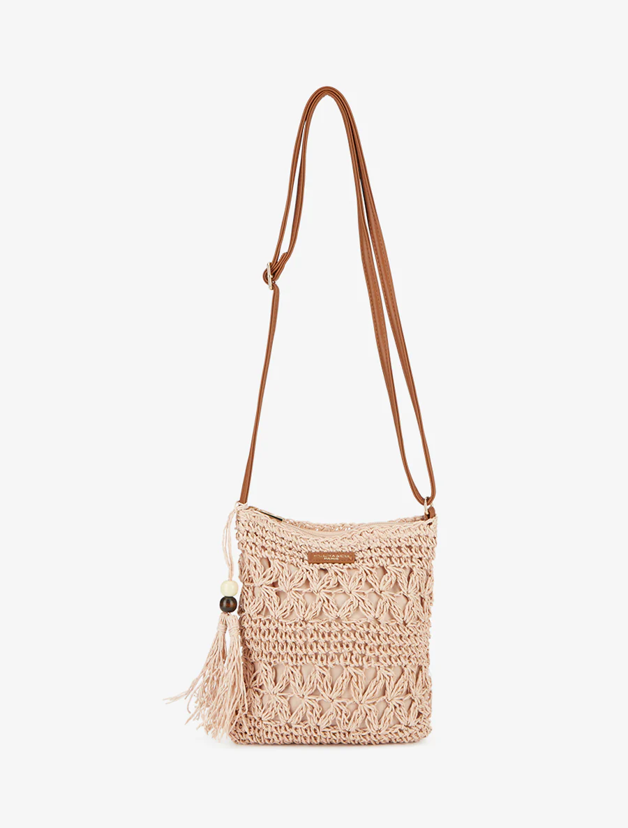 Sac bandoulière Joanie - Rose - Image 3