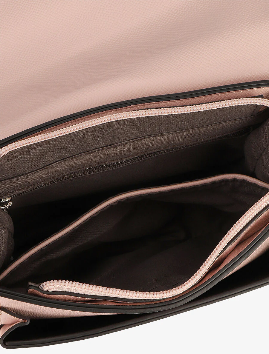 Sac bandoulière Lana - Rose pastel - Image 4