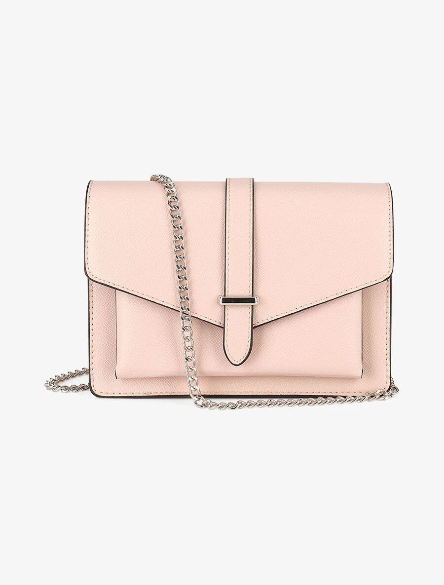 Sac bandoulière Lana - Rose pastel - Image 5