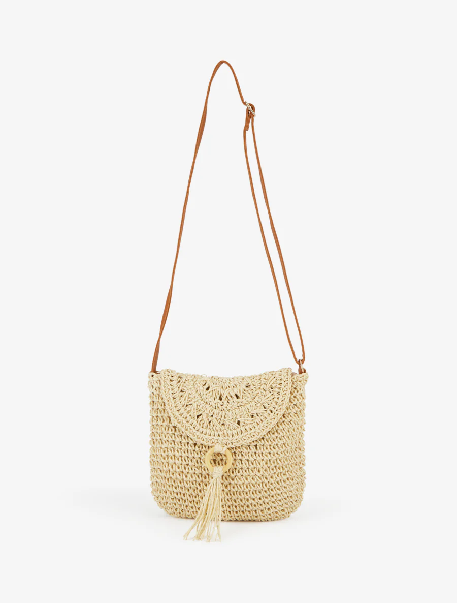 Sac bandoulière Marion - Beige - Image 3