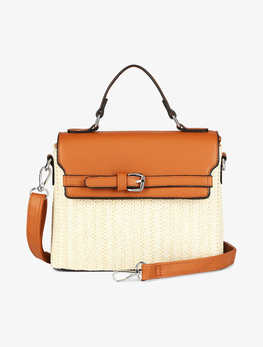 Sac bandoulière Meg - Camel