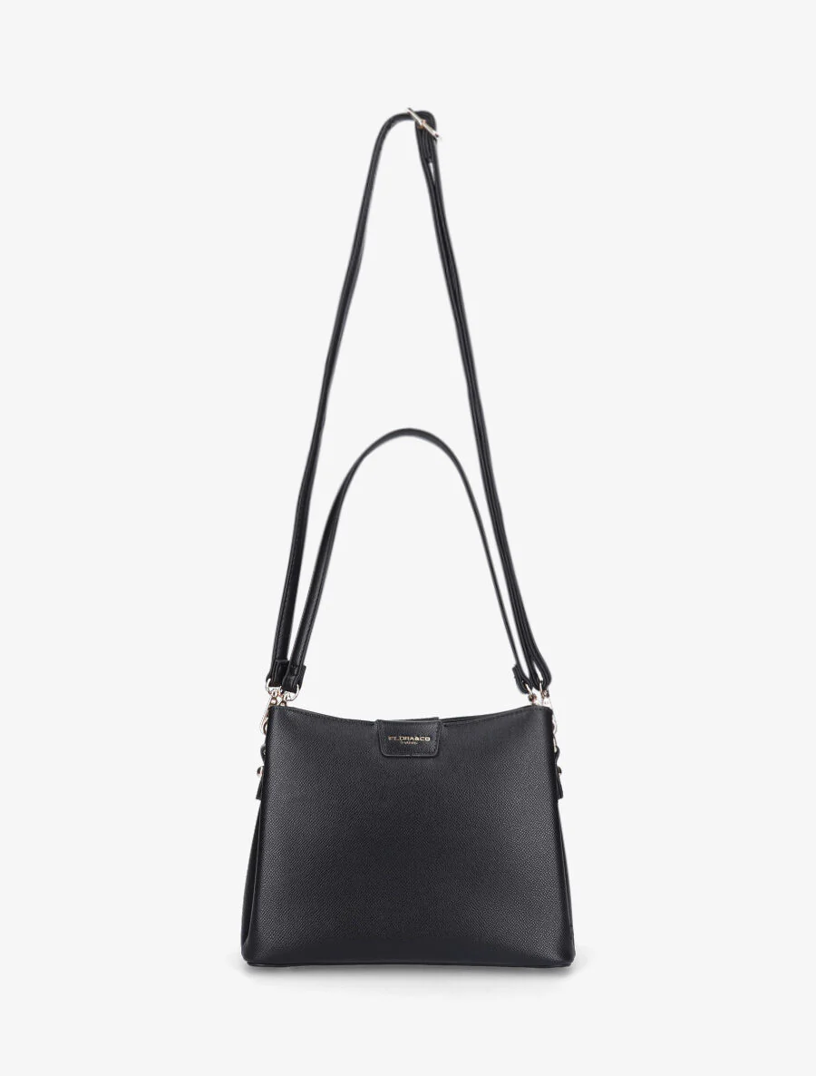 Sac bandoulière Mélinda - Noir - Image 3