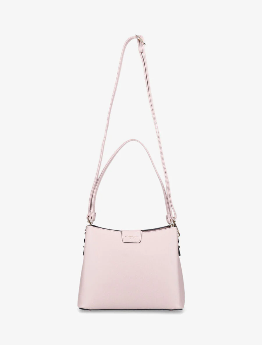 Sac bandoulière Mélinda - Rose - Image 3