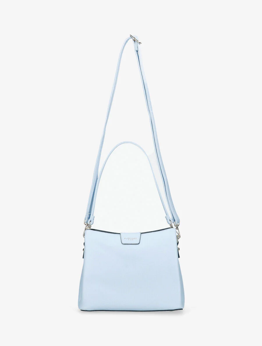Sac bandoulière Mélinda - Bleu ciel - Image 3